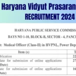 Power Department Haryana Recruitment 2024