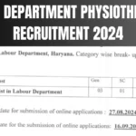 Labour Department Haryana Recruitment 2024